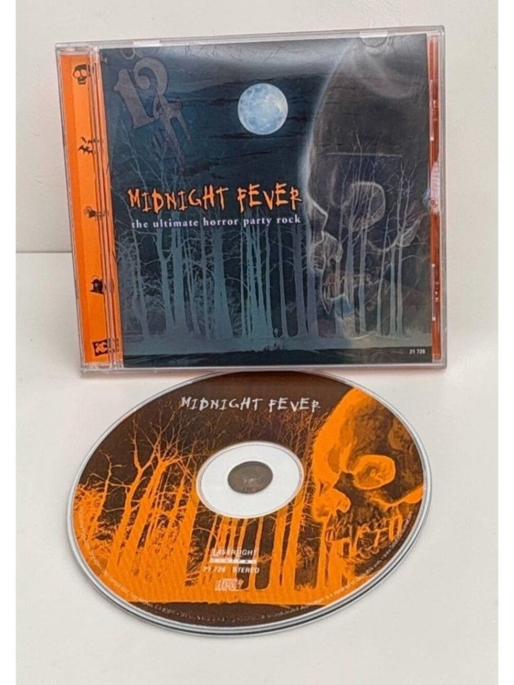 Midnight Fever Halloween CD The Ultimate Horror Party Rock 2000 LaserLight